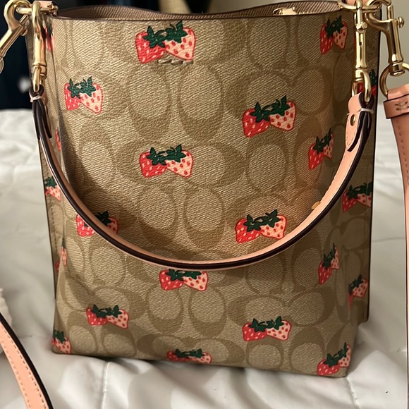 Coach Bags Coach Strawberry Bucket Bag Poshmark